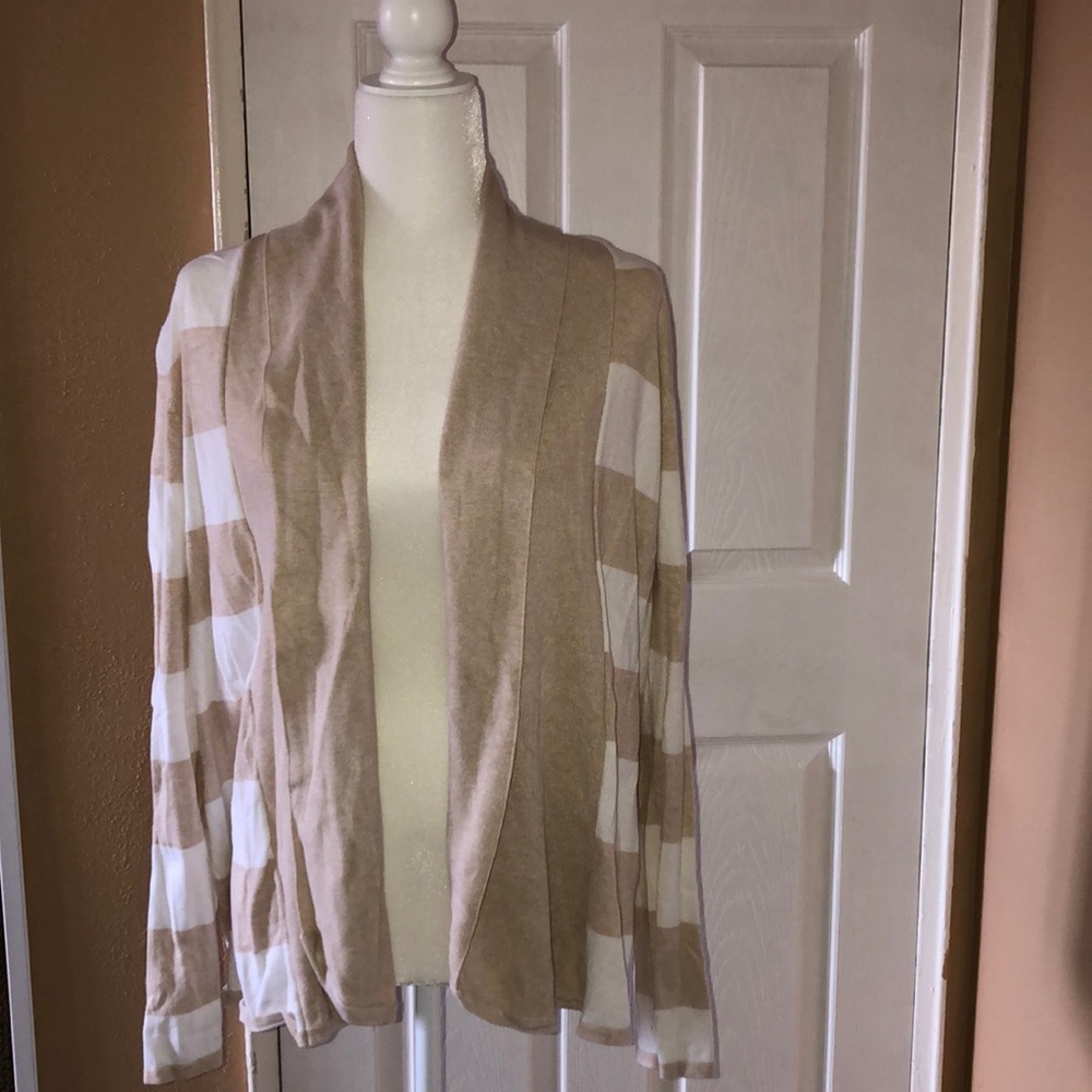 Striped cardigan